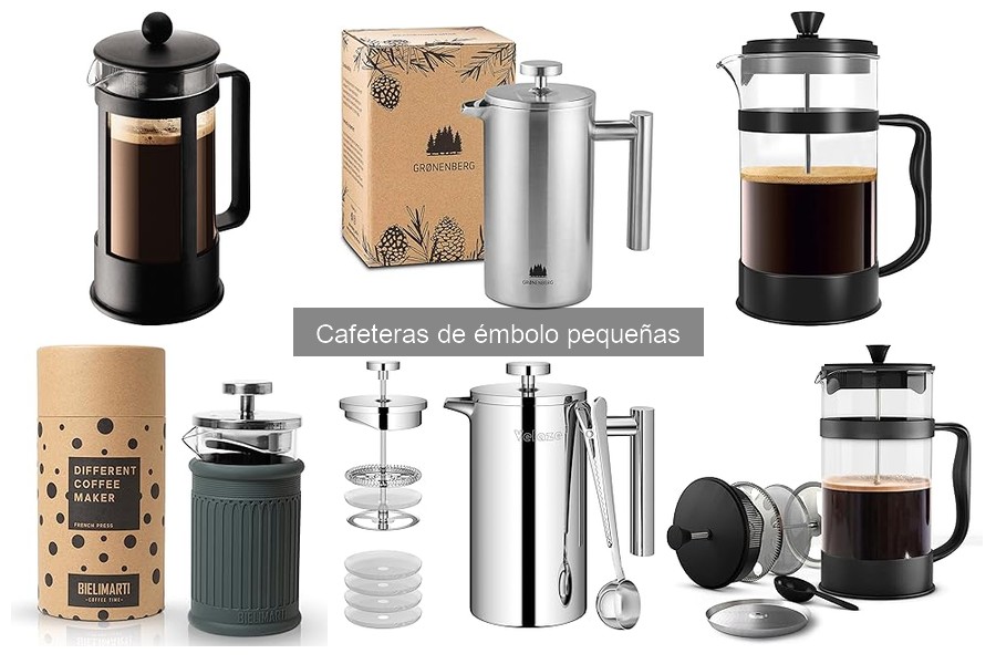 Ventajas y desventajas de las cafeteras de émbolo pequeñas