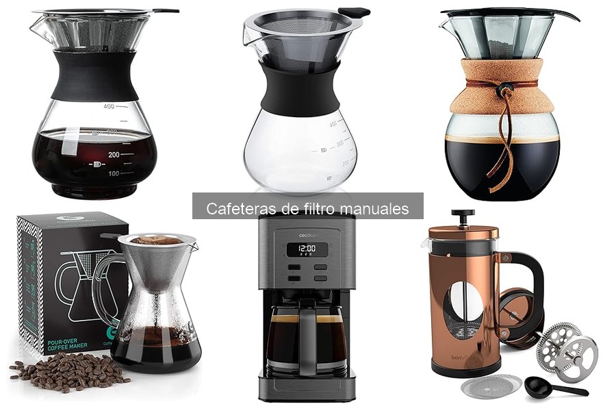 Ventajas y desventajas de las cafeteras de filtro manuales