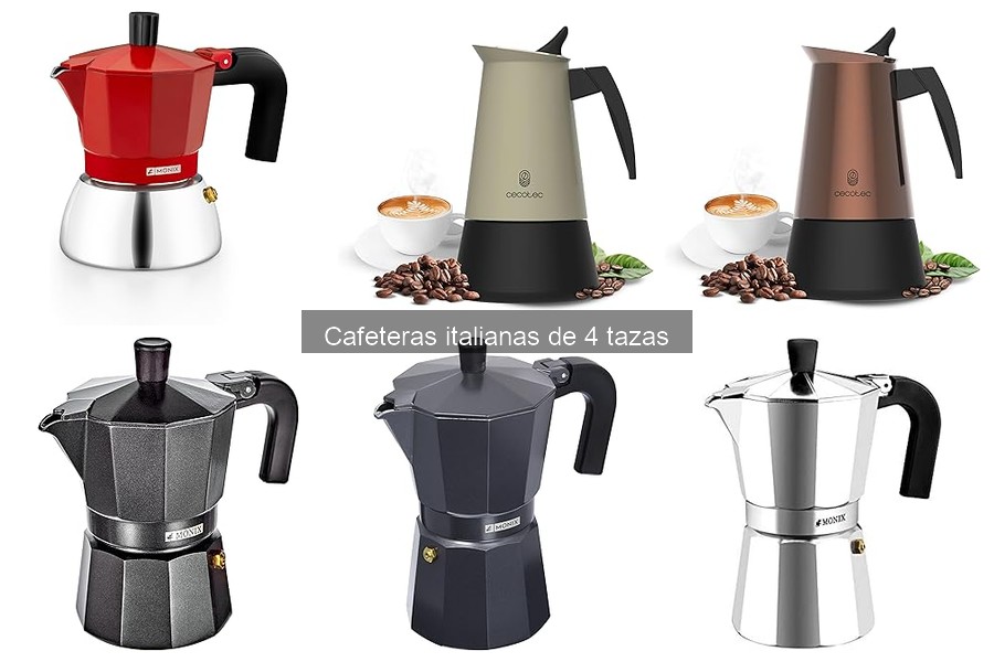 Ventajas y desventajas de las cafeteras italianas de 4 tazas