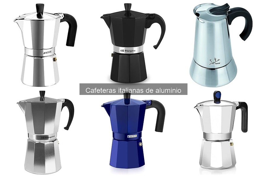 Ventajas y desventajas de las cafeteras italianas de aluminio