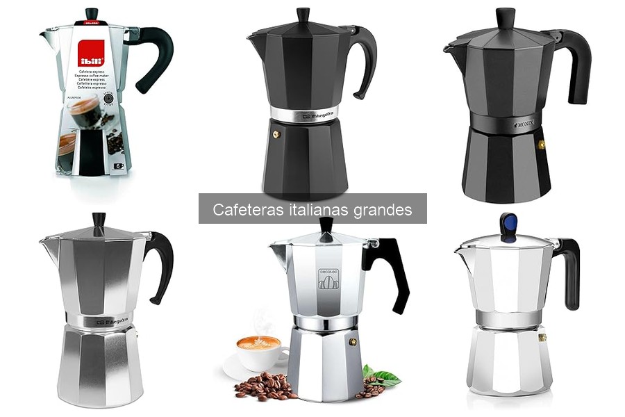 Ventajas y desventajas de las cafeteras italianas grandes
