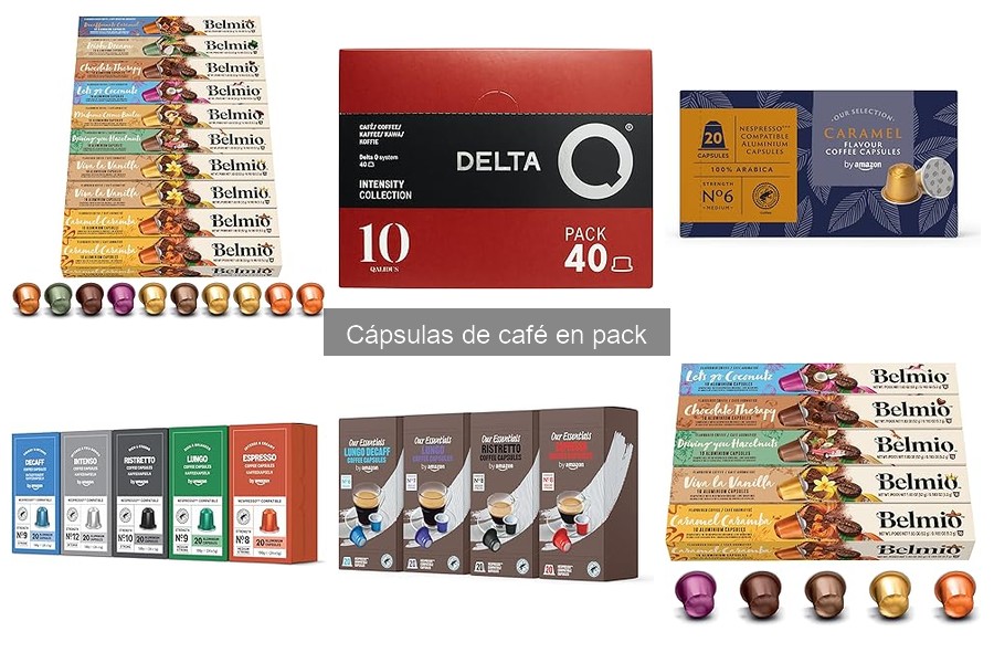 Ventajas y desventajas de las cápsulas de café en pack