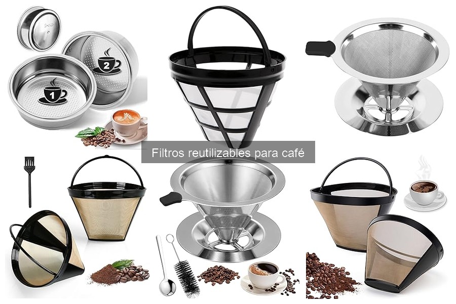 Ventajas y desventajas de los filtros reutilizables para café