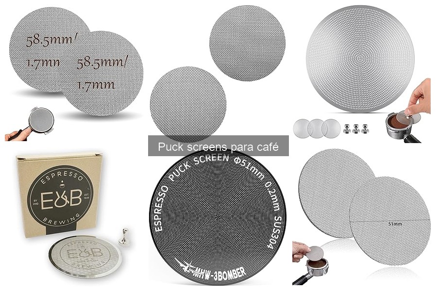 Ventajas y desventajas de los puck screens para café